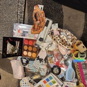 Colorful Makeup and Accessories Set